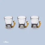 ست چایخوری پافیلی یونیک طلایی کد un-3124