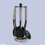 ست کفگیر و ملاقه دسته استیل یونیک کد UN-1155