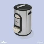 سطل برنج 10کیلویی پیمانه دار استیل یونیک کد UN-4440