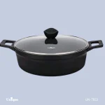 تابه 32 دو دسته کف گرانیت یونیک کد UN-7823