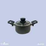قابلمه تک سایز 14 کف گرانیت طوسی تیره یونیک کد UN-8102