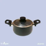 قابلمه تک سایز 16 کف گرانیت مشکی یونیک کد UN-8103