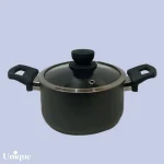 قابلمه تک سایز 32 کف گرانیت مشکی یونیک کد UN-8111
