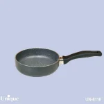 تابه تک دسته سایز 16 کف گرانیت طوسی تیره کد UN-8116