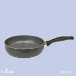 تابه تک دسته سایز 20 کف گرانیت طوسی تیره یونیک کد UN-8118