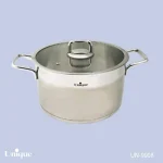 قابلمه تک استیل سایز 28 (فلت) یونیک کد UN-9908