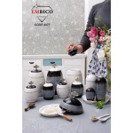 سرویس پاسماوری مدل مونرو لب طلا برند EMBICO کد 4077
