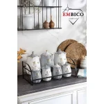 سرویس پاسماوری 7 پارچه مدل مرلین برند EMBICO کد 4097