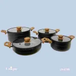 سرویس قابلمه 8 پارچه یونیک کد UN-8188
