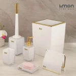 ست سرویس بهداشتی لیمون 2 جداره کلاسیک (الوان) کد 180800