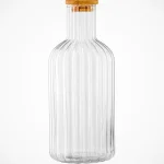 بطری لیمون 1/4 لیتر درب چوبی کد 235559