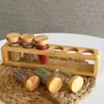 ست ادویه 6 عددی لیمون چوبی کد 230659