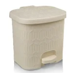 سطل مربع لیمون بامبو کوچک 6 لیتری (الوان) کد 206535
