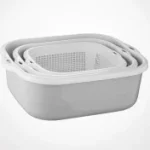 سرویس آبکش و لگن لیمون 8 پارچه نسیم (الوان) کد 02635