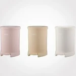 سطل زباله لیمون گرد 4 لیتر کوچک کد 117000