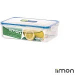 ظرف فریزری مستطیل لیمون 1/6 لیتر کد 81435