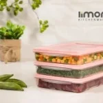 ست فریزری لیمون نسترن 3 عددی (الوان) کد 77035