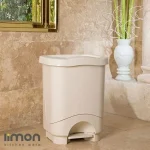 سطل زباله لیمون پدالی کوچک 7 لیتر (الوان) کد 42635