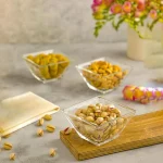 پیاله شیشه ای پذیرایی لیمون کد 208700
