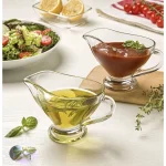 سس خوری شیشه ای لیمون دسته دار کد 235600