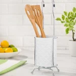 جا قاشقی آویز لیمون طرح گل (الوان) کد 181400