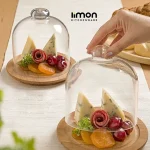 ظرف سرو پنیر کفه چوب لیمون کد 224059