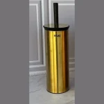 برس گرد استیل اطلس ATLAS مدل هانیس طلایی کد 255