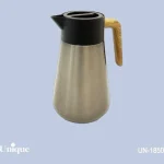 فلاسک 1 لیتر بدون شیشه یونیک دسته چوبی کد UN-1850