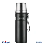 فلاسک قلمی - کوهی 600 میلی لیتر یونیک کد UN-1861 رنگ مشکی