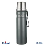 فلاسک قلمی - کوهی 800 میلی لیتر یونیک کد UN-1863 رنگ طوسی