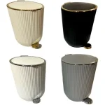 سطل پدالی گرد Homara همارا مدل زبرا کد 660258
