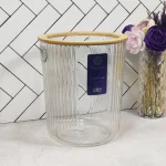 سطل کاغذ هوم کت HOMEKET رایین درب چوبی کد 2471