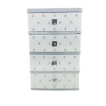 دراور هوم کت HOMEKET مدل xl صادراتی نگین 4 طبقه کد 1227