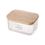 جا حبوباتی هوم کت HOMEKET درب چوبی نینا سایز 1 کد 4298