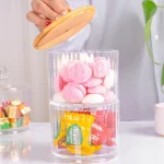 شکلات خوری هوم کت HOMEKET درب چوبی 2 طبقه شفاف کد 3535