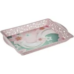 سینی طرح دار هوم کت HOMEKET مدل لوتوس کد 3444