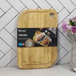 تخته گوشت منحنی و مستطیل هوم کت HOMEKET چوبی کوچک ساده کد 3788