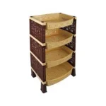 جا سیب زمینی و پیاز هوم کت HOMEKET مدل جاسمین 4 طبقه کد 3554