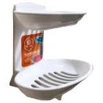 جا صابونی هوم کت HOMEKET دو طبقه نیلا کد 4143