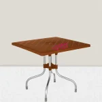 میز تاشو هوم کت HOMEKET پایه آلومینیومی 4 نفره کد 2220