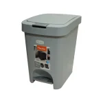 سطل زباله پدال دار هوم کت HOMEKET مدل دو درب 10 لیتری کد 2458