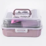 سرویس مسافرتی هوم کت HOMEKET مدل سانیا 42 پارچه (6نفره) رنگین کمان کد 355200460