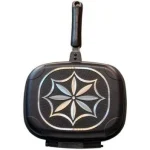 تابه رژیمی KST کی اس تی سایز 32 مشکی کد 9033