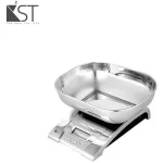 ترازوی آشپزخانه تخت KST کی اس تی کاسه استیل کد 5744