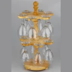 پایه گیلاس دو طبقه امبیکو Embico گردان کد 70211