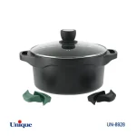 قابلمه 28 گرانیت دسته سیلیکون هلیوس یونیک (خارجی) کد UN-8928