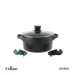 قابلمه 20 گرانیت دسته سیلیکون هلیوس یونیک (خارجی) کد UN-8924