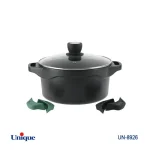 قابلمه 24 گرانیت دسته سیلیکون هلیوس یونیک (خارجی) کد UN-8926