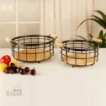 سبد پارچه مربع بی وی کی BVK طرح Karizma کد VK401201