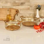 سبد فلزی گرد بی وی کی BVK طرح 2-Karizma کد VK411120